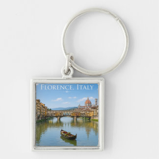 Porte-clés Paysage urbain romantique du Ponte Vecchio