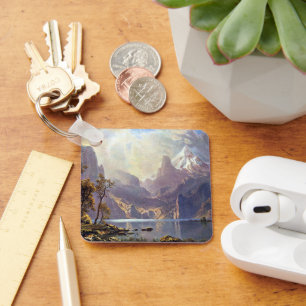 Porte-clés Paysage Vintage, Lac Tahoe par Albert Bierstadt