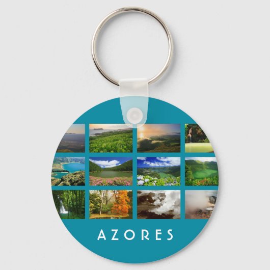 Porte-clés Paysages des Açores (Recto)