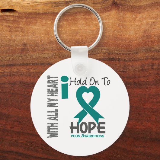 Porte-clés PCOS J'Espère (Recto)