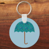 Porte-clés PDX Airport Carpet Umbrella Keychain (Recto)