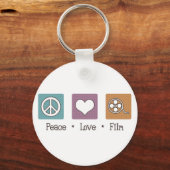 Porte-clés Peace Love (Recto)