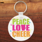 Porte-clés Peace Love Cheer Porte - clé (Recto)