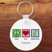 Porte-clés Peace Love Euphonium Cute Custom (Verso)