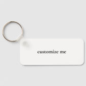 Porte-clés Peace Love Texas Cute Custom Texan (Verso)