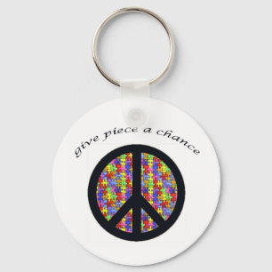 Porte-clés peace_piece