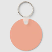 Porte-clés Peach Custom Name Motivational Quote   (Verso)
