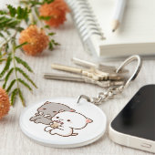 Porte-clés Peach Loves Goma raconte l'émotion des couples (Devant droit)