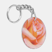 Porte-clés Peachy Dew Rose Belle photo (Devant gauche)