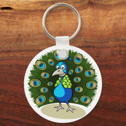 Porte-clés Peacock (Recto)