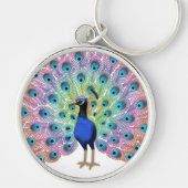 Porte-clés Peacock coloré (Devant)