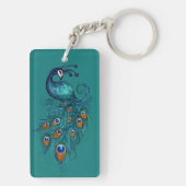 Porte-clés Peacock Feathers (Dos)
