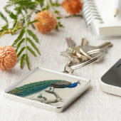 Porte-clés Peacock vintage (Côté)