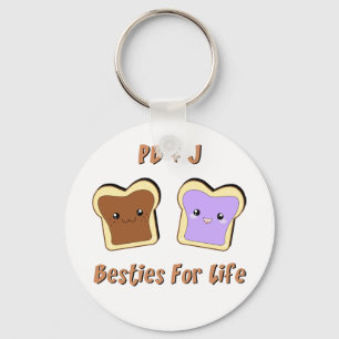 Porte-clés Peanut Butter and Jelly