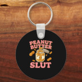 Porte-clés Peanut Butter Funny Peanut Butter Lovers Apparel (Recto)