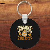 Porte-clés Peanut Butter Funny Peanut Butter Lovers Apparel (Recto)