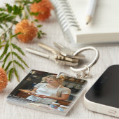 Porte-clés Peanutbutter and Jelly Sandwich Custom (Devant Droit)