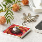 Porte-clés Pearl Cat sur l'Afghanistan (Côté)