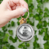 Porte-clés Pearl Mariage 30 ans commémoratif (Main)