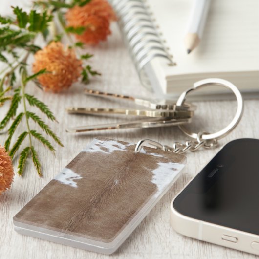 Porte-clés Peau de vache (Devant droit)