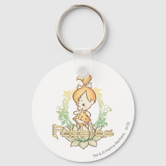 Porte-clés PEBBLES™ en Lotus Flower (Recto)
