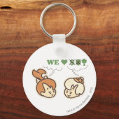 Porte-clés PEBBLES™ et Bam Bam Love Nature (Recto)