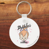 Porte-clés PEBBLES™ Étoiles et coeurs (Recto)
