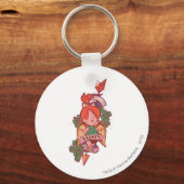 Porte-clés PEBBLES™ Fille de papa (Recto)