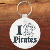 Porte-clés PEBBLES™ Le pirate (Recto)