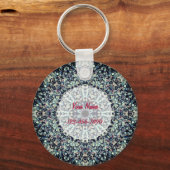 Porte-clés Pebbles Mandala (Recto)