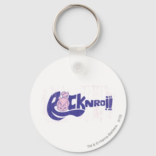 Porte-clés PEBBLES™ Rock N Roll (Recto)