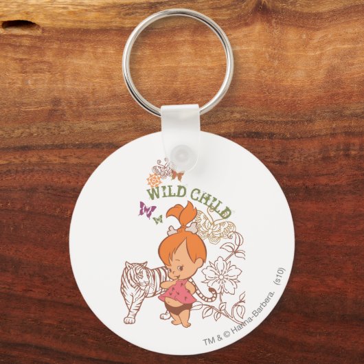 Porte-clés PEBBLES™ Wild Child (Recto)
