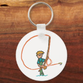 Porte-clés Pêche à la mouche (Recto)