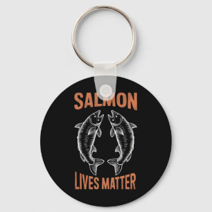 Porte-clés Pêche à la mouche Poisson Pêcheur Saumon Vies Prob