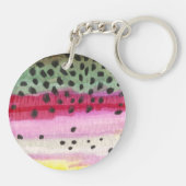 Porte-clés Pêche à la truite (Dos)