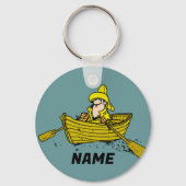 Porte-clés Pêche, ajouter un nom ou un porte - clé texte (Recto)