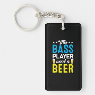 Porte-clés Pêche Art Ce Fisher A Besoin D'Une Bière