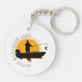Porte-clés Pêche au lac Michigan (Dos)