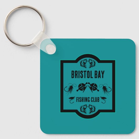 Porte-clés Pêche au volant Canada (Recto)