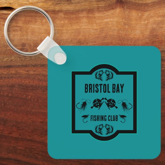 Porte-clés Pêche au volant Canada (Recto)