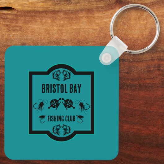 Porte-clés Pêche au volant Canada (Verso)