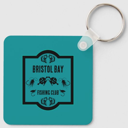 Porte-clés Pêche au volant Canada (Dos)