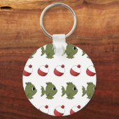 Porte-clés Pêche Bobines de poisson (Recto)