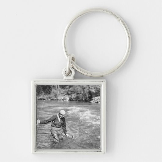 Porte-clés Pêche d'homme (Devant)