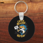 Porte-clés Pêche Drôle de Prise et Relâche (Recto)