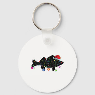Porte-clés Pêche du doré rigolote lumières de Noël poisson Pè