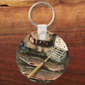 Porte-clés Pêche et vie (Recto)