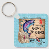 Porte-clés Pêche libre (Recto)