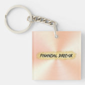 Porte-clés Pêche monogramme et Gold Business | (Devant)