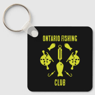 Porte-clés Pêche Saumon canadienne